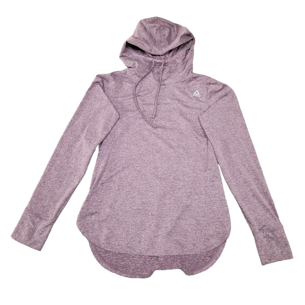 Reebok Hoodie Womens Size Small Purple